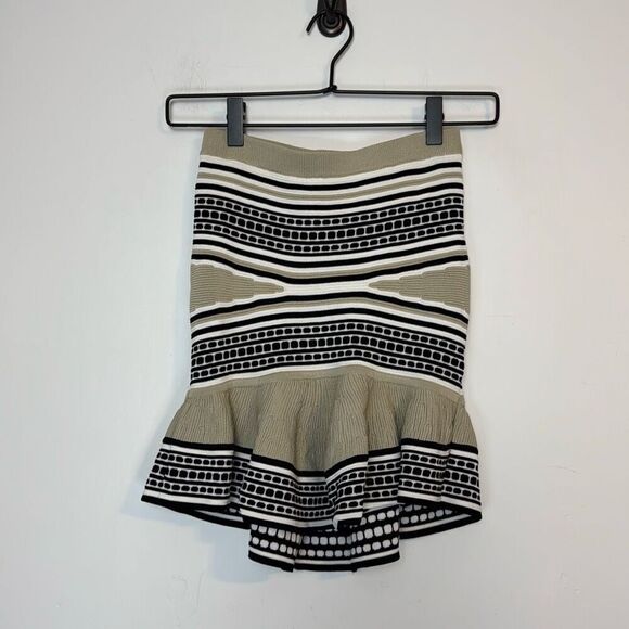 Ronny Kobo Peplum Skirt XS - Picture 1 of 5